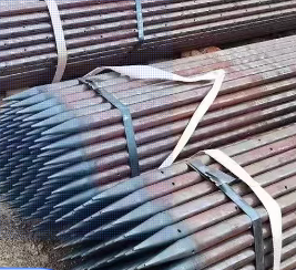 秦皇岛超前小导管预埋钢管出尖打孔焊倒刺无缝焊管厂